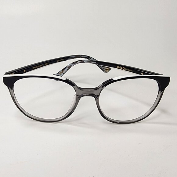 New Etnia Barcelona Hannah Bay BKGY Eye Glasses (Size 52-17-142) - Picture 3 of 9